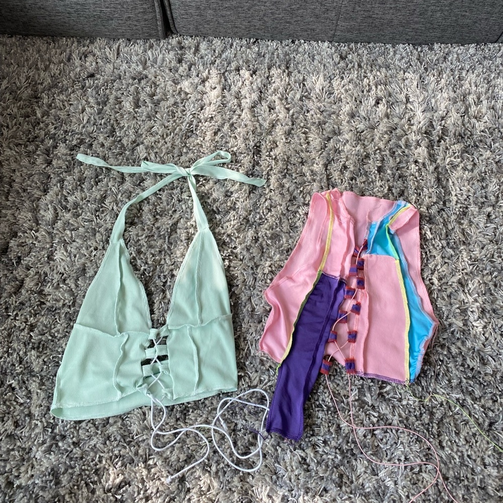 Shein and fashionnova crop top